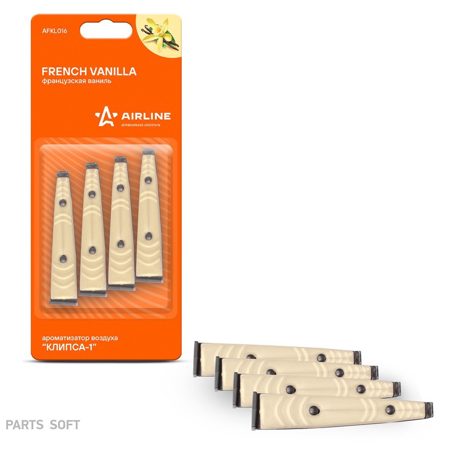 Ароматизатор на печку (Французская ваниль) "AIRLINE" Клипса-1 - AIRLINE None None